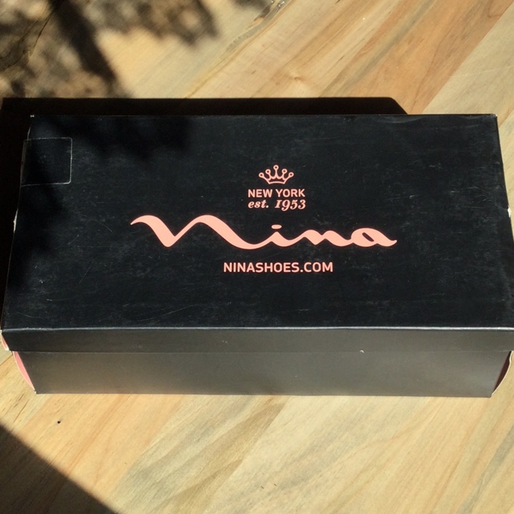 Black Nina Criana-LS Open Toe Pumps - Picture 11 of 15